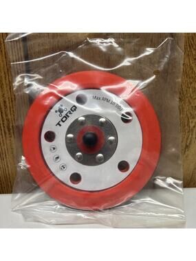 Chemical Guys | TORQ R5 Dual-Action Red Backing Plate w/Hyper Flex Technology (5